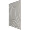 Ekena Millwork 19 5/8in. W x 19 5/8in. H Savannah EnduraWall Decorative 3D Wall Panel Covers 2.67 Sq. Ft. WP20X20SVCDC - alternate 6